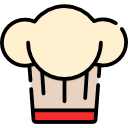 sombrero de cocinero 