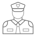 guardia de seguridad icon