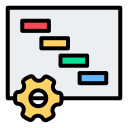 gráfico de gantt icon