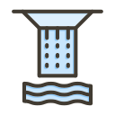 Waterfall icon