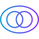 diagrama de euler icon