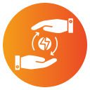 el ahorro de energía icon