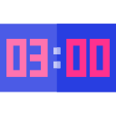 reloj digital icon