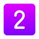 número 2 icon