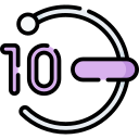 numero 10 icon