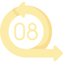 numero 8 icon