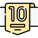 numero 10 icon