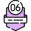 número 6 icon