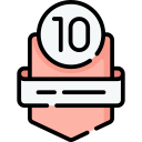 numero 10 icon