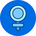 signo femenino icon