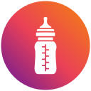 Baby bottle icon