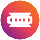 Razor blade icon