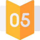 número 5 icon