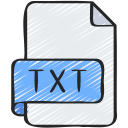 archivo de texto icon