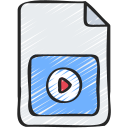 archivo de vídeo icon