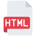 archivo html icon