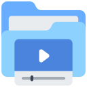 carpeta de videos icon