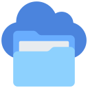 carpeta de la nube icon