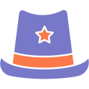 sombrero de vaquero icon