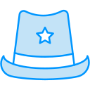 sombrero de vaquero icon