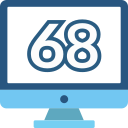 68 