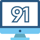 91 