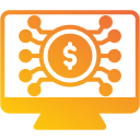 dinero digital icon