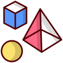 modelo 3d icon