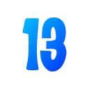 número 13 icon