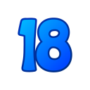 número 18 icon