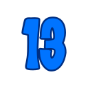 número 13 