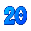 número 20 icon