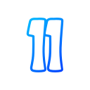 número 11 icon