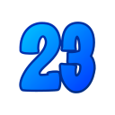 número 23 icon