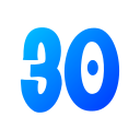 número 30 icon