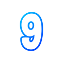 número 9 icon