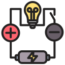 circuito eléctrico icon