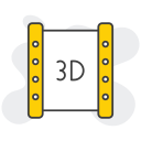 pelicula 3d icon