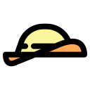 sombrero para el sol icon