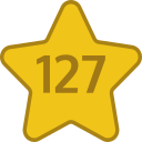 127 