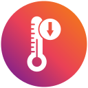 baja temperatura icon