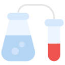 reacción química icon