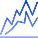 gráfico de linea icon