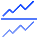 gráfico de linea icon