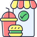 aplicación de comida icon