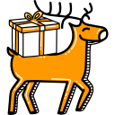 Merry christmas icon