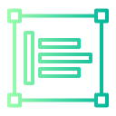 alineación izquierda icon