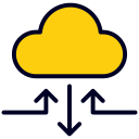 tecnología en la nube icon