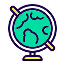 geografía tierra icon