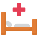 cama de hospital icon